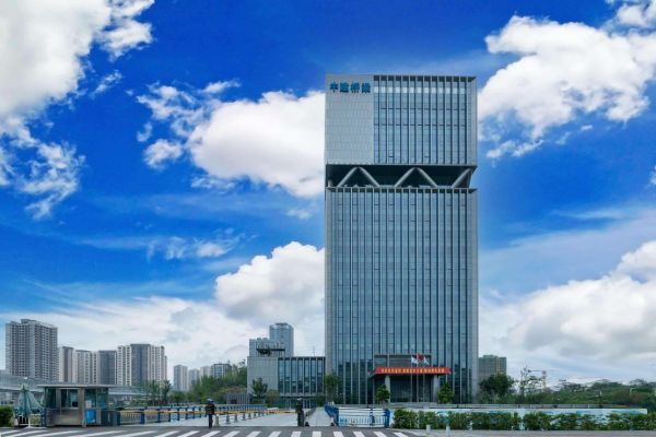 中建橋梁大廈。中建橋梁供圖