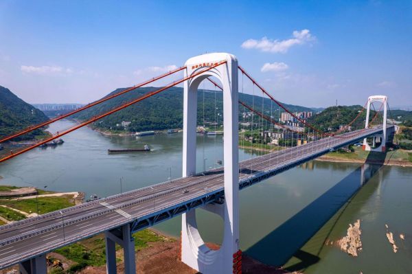 郭家沱長(zhǎng)江大橋。中建橋梁供圖