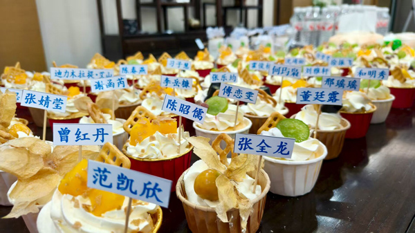 迎新現(xiàn)場(chǎng)。西南大學(xué)供圖