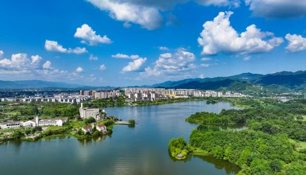 重慶梁平雙桂湖國(guó)家濕地公園。熊偉攝