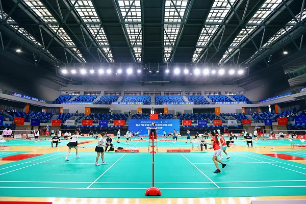 比賽現(xiàn)場(chǎng)。重慶大學(xué)供圖