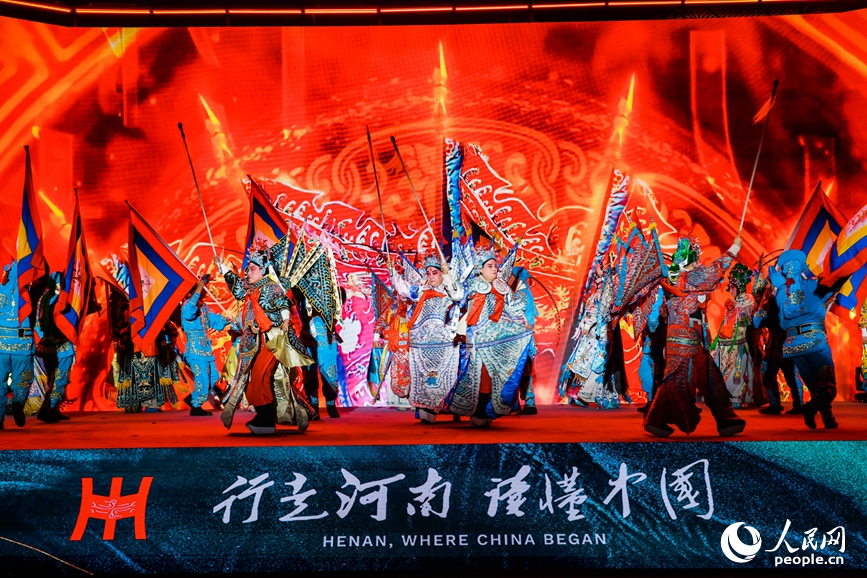 河南太行山旅游推廣大會(huì)現(xiàn)場(chǎng)。