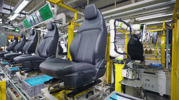 安道拓座椅制造工廠。受訪者供圖