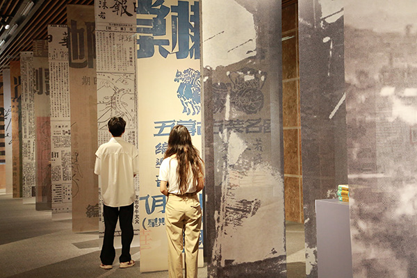 展覽現(xiàn)場。張源攝