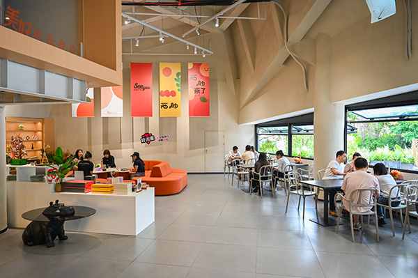 西柚社創(chuàng)綜合服務(wù)體。鄒樂(lè)攝