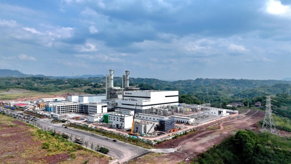 大唐江津燃機項目全景。王化全攝