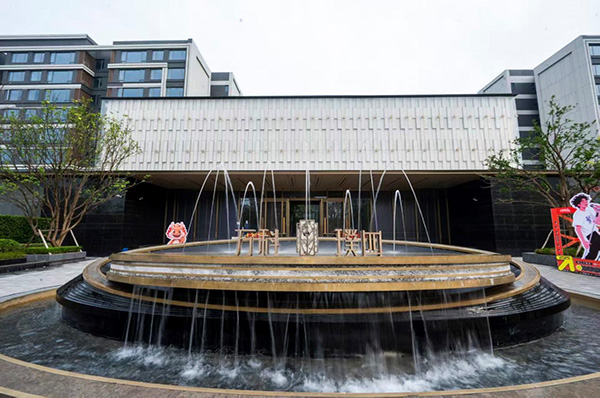 萬科璞園-璞玉組團交付現(xiàn)場。重慶萬科供圖