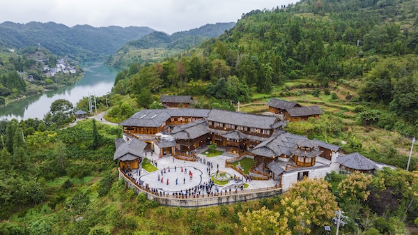 酉陽土家族苗族自治縣傳統(tǒng)村落數(shù)量占比接近全市總量的四分之一。重慶市住房城鄉(xiāng)建委供圖