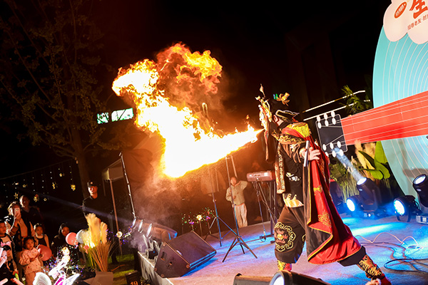 老友生活節(jié)活動現(xiàn)場。東原仁知供圖