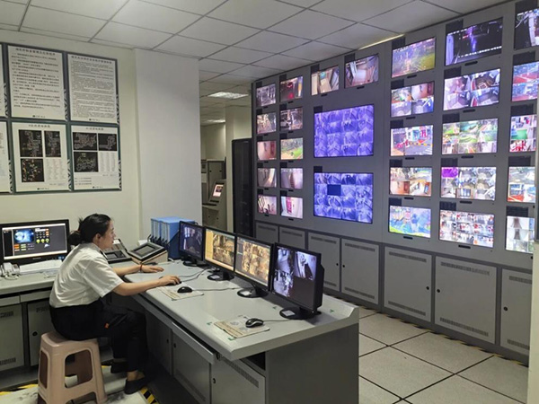 實(shí)時(shí)監(jiān)控智慧化系統(tǒng)。保利物業(yè)重慶公司供圖