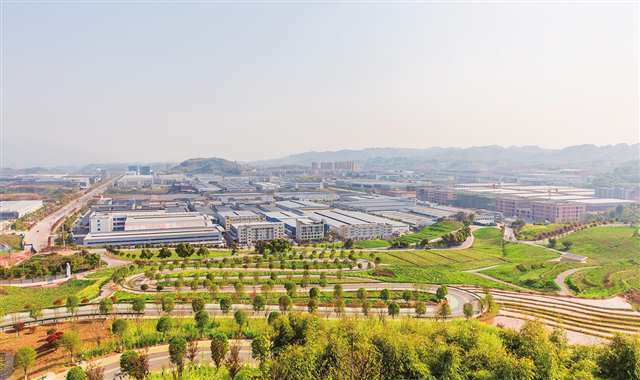 在中行金融力量支持下，蓬勃建設(shè)中的川渝高竹新區(qū) 肖先榮 攝/視覺(jué)重慶