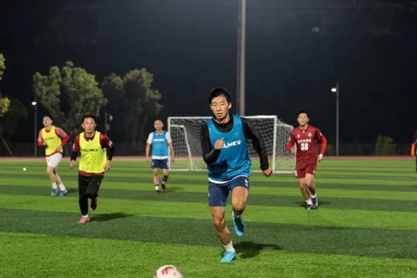 合川牧哥隊賽前訓(xùn)練。組委會供圖