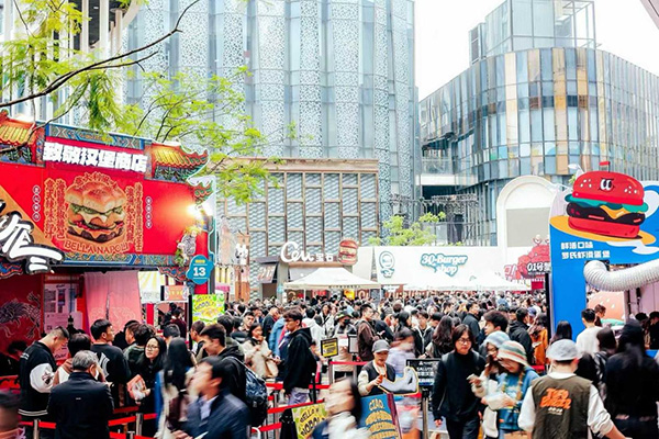 活動現(xiàn)場。重慶時代天街供圖