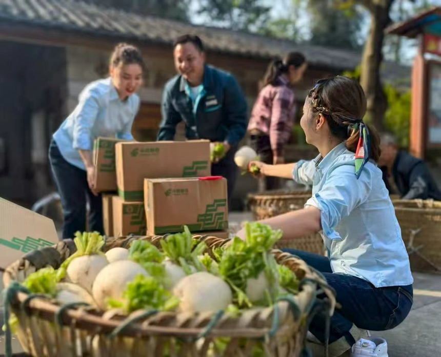 “郵運(yùn)通”綜合服務(wù)站點(diǎn)正式投入運(yùn)營(yíng)。受訪者供圖