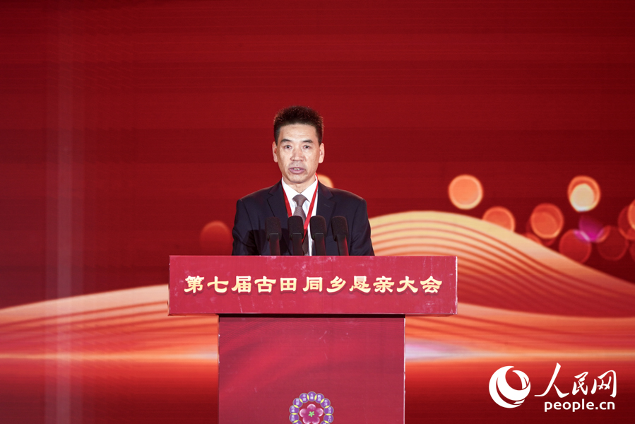 南非華商總會會長鄭星利。實習(xí)生 鄭舒塵攝