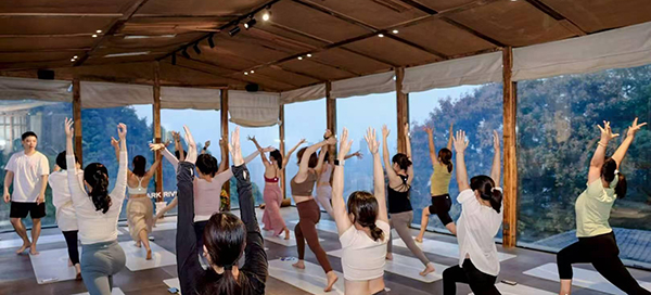 業(yè)主活動(dòng)。招商積余重慶公司供圖