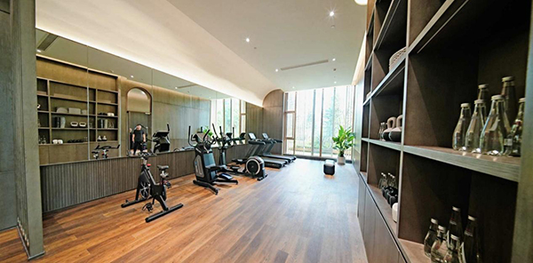 社區(qū)主題架空層。招商積余重慶公司供圖