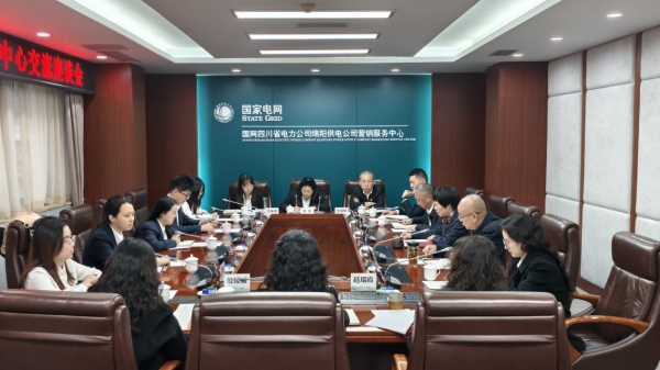 川渝兩地電網(wǎng)企業(yè)交流學(xué)習(xí)現(xiàn)場。國網(wǎng)重慶北碚供電公司供圖