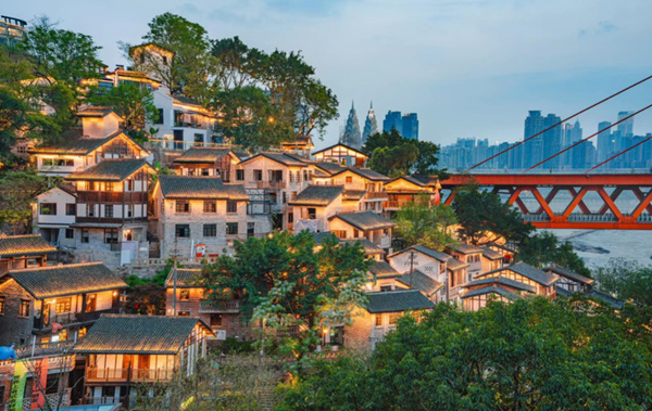 慈云寺—米市街—龍門浩歷史文化街區(qū)。建筑學(xué)報供圖