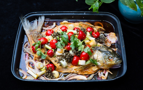 巫山烤魚。巫山縣委宣傳部供圖