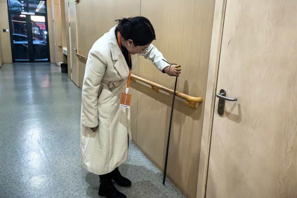 現(xiàn)場評定。重慶市一福養(yǎng)老發(fā)展中心供圖