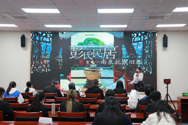 決賽現(xiàn)場。學(xué)校供圖