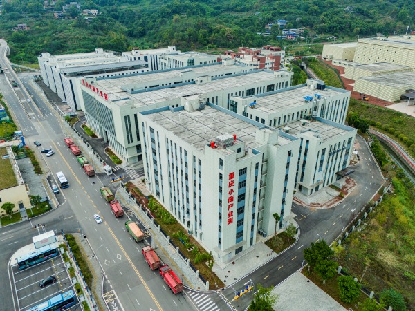 重慶小面產(chǎn)業(yè)園。鐘戈攝