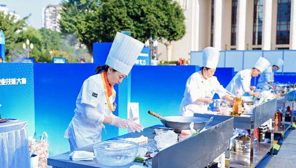 選手們參賽中。活動(dòng)主辦方供圖