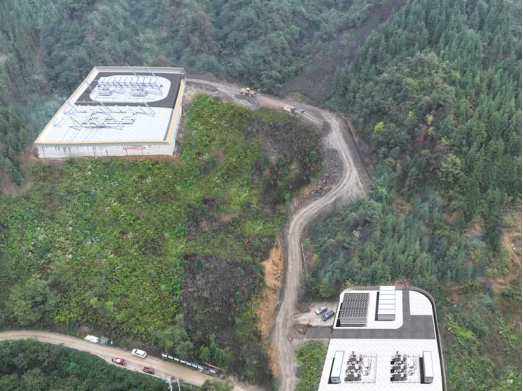 楓木升壓站渲染圖。國網(wǎng)重慶建設(shè)公司提供