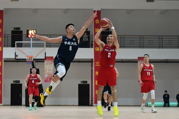 籃球聯(lián)賽現(xiàn)場。王旭攝