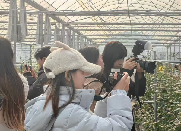 學(xué)生實(shí)地調(diào)研。長江師范學(xué)院供圖