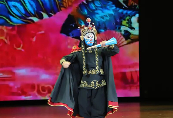 川劇《變臉》。賈婷婷攝